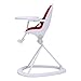 Ickle Bubba Orb Baby Highchair - Feature Packed Feeding High Chair in Red on White Colour Combination