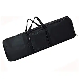 DOMENICO Keyboard/Piano Cover Bag {Black} Compatible with Casio SA-76, SA-77 & SA-78 Digital Piano, Inner Dimension- 65 x 25 x 10 Cm.