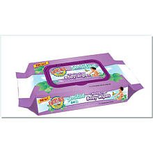 Earth's Best Sensitive Chlorine Free Baby Wipes Pack, 64 ct