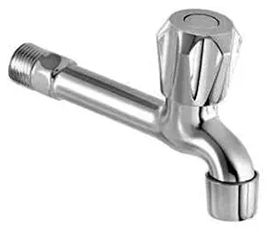 Joyway ContiMini Long Body Bib Cock Bathroom Tap With Quarter Turn Foam Flow