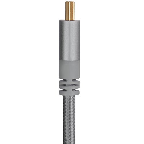 SilverStone SST-CPH01C-1800 – Premium Zertifiziertes 4K Ultra High Speed HDMI 2.0b Kabel, 180cm, kohle-grau - 3