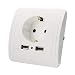 Produktbild XingYue Direct Doppel-USB-Port 5V 2A Ladegerät-Adapter EU-Steckdose Steckdose