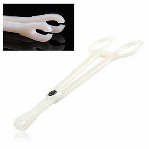 asentechuk® Portable steril Body Bauch Ohr Nase Piercing Öffnung Zange Klemme Nadel Tattoo Werkzeug - 2