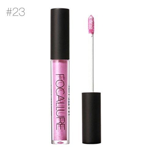 Yogogo Mode Lippenstift Kosmetik Frauen Sexy Lippen Metallic Lip Gloss