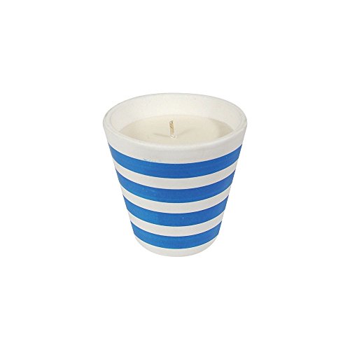 Mediterraneo candela alla citronella in terracotta