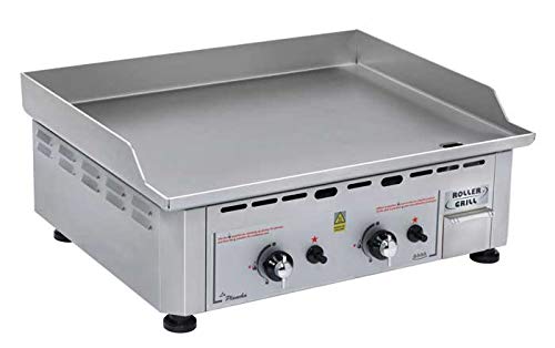 ROLLER GRILL Plancha à gaz INOX PSI 600 G 60x40cm