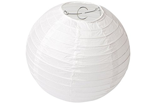 Furuix 18 PC Laterne Dekorationen Junge Baby Dusche Dekorationen Weiß und Baby Blau Gemischte Gewebe Pom Pom Blume und Papier Laterne Party Gefälligkeiten Hochzeit Geburtstag Dekor Papier Dekorationen - 4