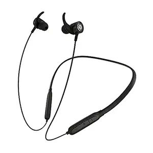 Panthershieldz Elite Sports Pro in-Ear Bluetooth 5.0 Earphones with Mic, 20 Hrs Playtime, Tru Sonic Bass Boost, Environmental Noise Cancellation (ENC), 10mm Drivers, IPX5 Water Resistant Neckband.