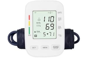 ZWOIVHE Tensiomètre V1 Pro – Précision Clinique Et Confort Optimal Tensiomètre Bras Moniteur De Tension Artérielle Automatique Pour Mesurer La Tension (Blanc,1 pièce)