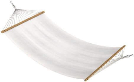 Ampel 24, Single hammock TOBAGO in off-white | With spreader bars | Max. user weight: 120 kg