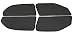 Able Spider Car Magnetic Sun Shade Curtains For FORD IKON Set Of 4 RS.975.00