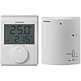 Siemens (RDH100) RDH100RF/SET Digital Wireless Room Thermostat & Receiver (Large Display Screen) - Hanicks