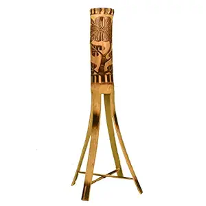 CRAFTWAFT Bamboo Vase (Full, Brown)