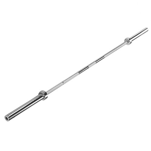Precio Más Barato Grupo Contact Barra olímpica de 220 cm, (para Discos
de 50 mm) Maciza, Profesional, con rotación de Casquillo. en Amazon