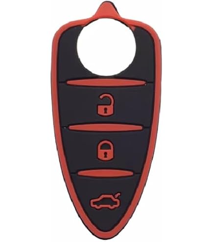 Tappetino Pulsanti Silicone Ricambio Per Chiave Alfa Romeo | Compatibile Mito, Giulietta, Brera, 159 | Bianco/Nero Con Logo - Foto 7