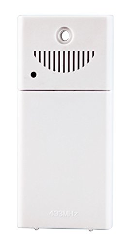 Alecto Funk Wetterstation Innen und Außensensor, Temperatur, Hygrometer, DCF-Funkuhr, Wettervorhersage, Barometer, Reichweite bis zu 100 m, schwarz, 14 x 14 x 14 cm, WS-1850 - 6