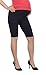 Jandaz Standard Or Winter Full Length Cropped Short Maternity Leggings Over Bump 95% Cotton Wide Range of Colours (Small, Short Navy Blue)