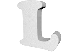 ImpocoWeb - Lettera 3D CHICAGO in polistirolo (45 cm) 4 cm spessore - SCEGLI LA LATTERA - - L