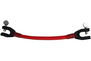 Valink Ski Wedge Training Clip, Compact Ski Tip Connector Latex Elastic Clip for Control Speed Protection Outdoor Beginner Training Sports Kids Winter Skiing