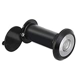 TANCUDER Judas de Porte Grand Angle Visionneuse de Porte Solide Oeilleton de Porte Viewer 220 Degrés pour Porte, Maison, Bureau, Hôtel (35-55mm)