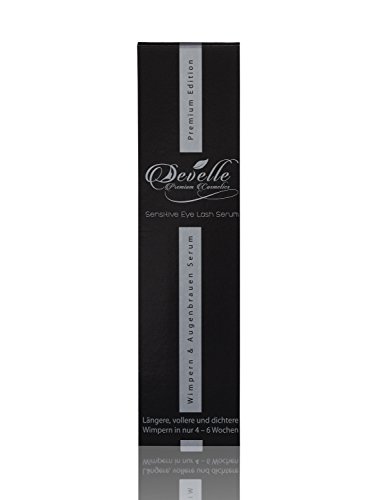 Wimpernserum 7 ml. ohne PROSTAGLANDINE Develle Sensitive Eyelash Wimpern-Serum Wimpern Activating Serum Wimpernwachstums-Serum Wimpernverlängerung Wimpern-Booster Augenbrauenserum längere Wimpern - 4