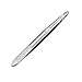 FACILLA® Silver Stainless Steel Round Tip Eyebrow Hair Tweezer Makeup Tool