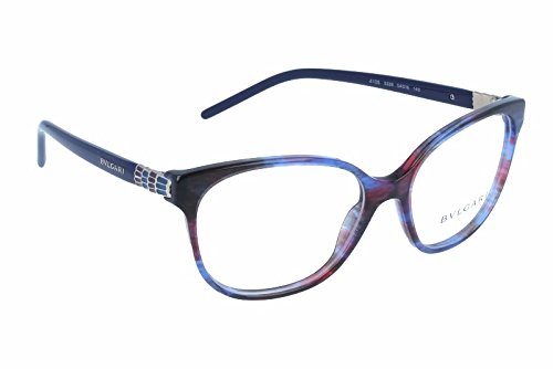 Preisvergleich Produktbild Bulgari Für Frau 4105 Blue / Red Fantasy Kunststoffgestell Brillen, 54mm