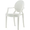 Kartell Louis Ghost - Sedia da Cucina Philippe Starck - Sedia per Sala da Pranzo - Design - Sedia per la Sala da Pranzo - Sed