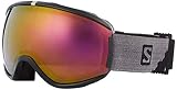 Gafas de esquí para mujer con mayor confort, corte adaptado a rostros de tamaño medio/grande, para condiciones climáticas variables