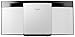 Price comparison product image Panasonic sc-hc195eg-k Micro System, CD, MP3, USB, 20 Watt RMS, Upright Design, Bluetooth + USB Re-Master, NFC No Bianco