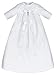 Bateo Design Baby Boys' Christening Gown White Bianco 62