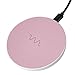 Produktbild Drahtloses Ladegerät,Top-Vigor Slim Wireless QI Ladestation für iPhone 8/8 Plus / iPhone X Samsung Galaxy S7 / S7 Rand, S8 / S8 Plus, S6 / S6 Kante / S6 Rand Plus, Note 5 (Keine LED-Anzeigen) (Rosa)