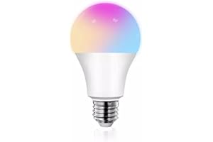 BEL AIR HOME - Bombilla Led Inteligente - WIFI E-27 10W RGB Multicolor -Compatible Con Alexa y Google Home - Control de Luz y Color Personalizable - Ambientes de Fiesta y Relax