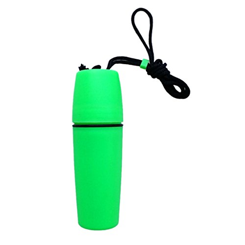 CUTICATE Boîte étanche à l'eau avec Clip Et Cordon pour La Plongée sous-Marine Plongée en Apnée Surf Camping De Nage