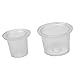 200 Pcs(100 Medium+100 Small)Tattoo Ink Pigment Cups Caps Supplies Holder