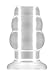 Produktbild Sono by Shots - No.51 - Tunnel gro - hohler Anal- Plug, 5 zoll, Transparent
