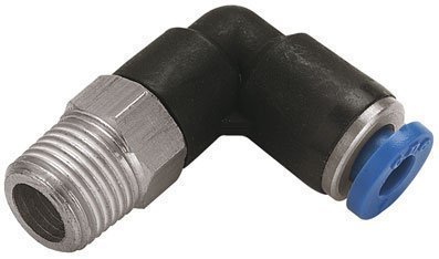 Swivel Push in Bogen, 6 mm x 1 / 4 "Bsp (B82)