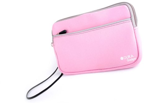 DURAGADGET-EtuiHousse-de-Protection-Rose-rsistant--leau-pour-tablettes-tactiles-Enfant-Ingo-Inu019d-Jeu-Electronique-Tablette-7-Micro-Karaok-Violetta-7-Pouces