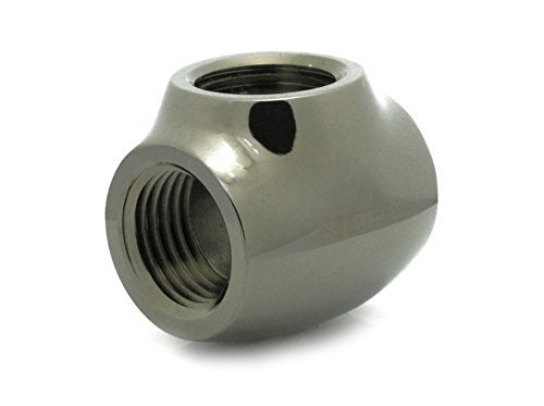 Preisvergleich Produktbild XSPC G1 / 4" T Beschläge Schwarz Chrom