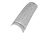 Effect Beauty French Curved Nail Tips - Clear - Pack of 100