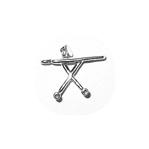Preisvergleich Produktbild 925 Sterlingsilber-Charme Sonstiges Bügelbrett von Silber Einzelhandel