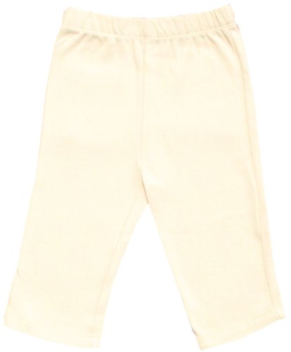 GOTS Certified Trousers Organic Cotton Baby Pants No Dyes (Natural, 0-3m)