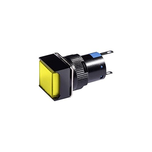Preisvergleich Produktbild Unbekannt LED-SIGNALLEUCHTE 18X18MM GELB 230V