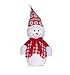 Produktbild Nwn Weihnachtsschmuck, Schneemann Puppen, Desktop-Dekorationen, Weihnachtsbäume, Schneemann Geschenke, (Farbe : 63x40cm Red)