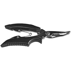 Lustre Multi Función Acero inoxidable Pesca Alicates Tijeras Braid Cortadores gancho removers cortadores de línea de pesca