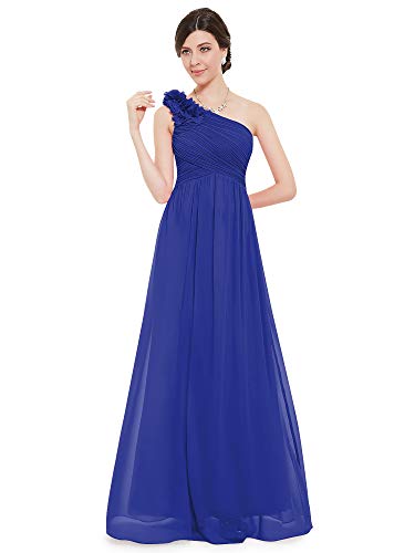 Ever-Pretty Vestidos de Fiesta para Bodas Largos Elegantes EU42 Azul Zafiro