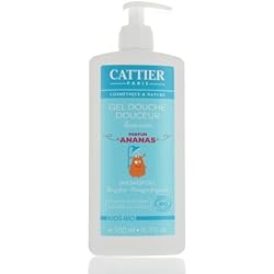 Cattier Gel Douche Douceur Kids Parfum Ananas BIO 500 ml