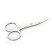 FACILLA® Stainless Steel Eyebrow Moustache Facial Nose Ear Hair Curved Edge Scissors