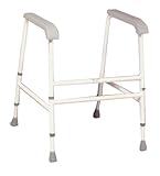 NRS Healthcare Nuvo L70270 Toilet Frame Free Standing - Height Adjustable (Eligible for VAT relief in the UK)