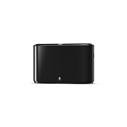 Tork 552208 Xpress Tischspender für H2 Multifold Handtücher im Elevation Design / Papiertuchspender für hygienische Einzeltuchentnahme in schwarz - 3
